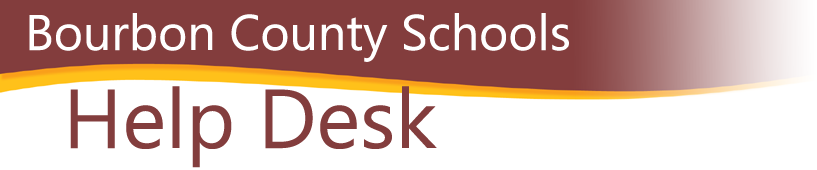 Bourbon County Schools Help Desk